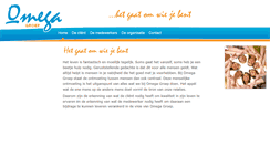 Desktop Screenshot of omegagroep.nl