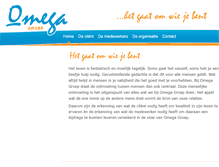 Tablet Screenshot of omegagroep.nl